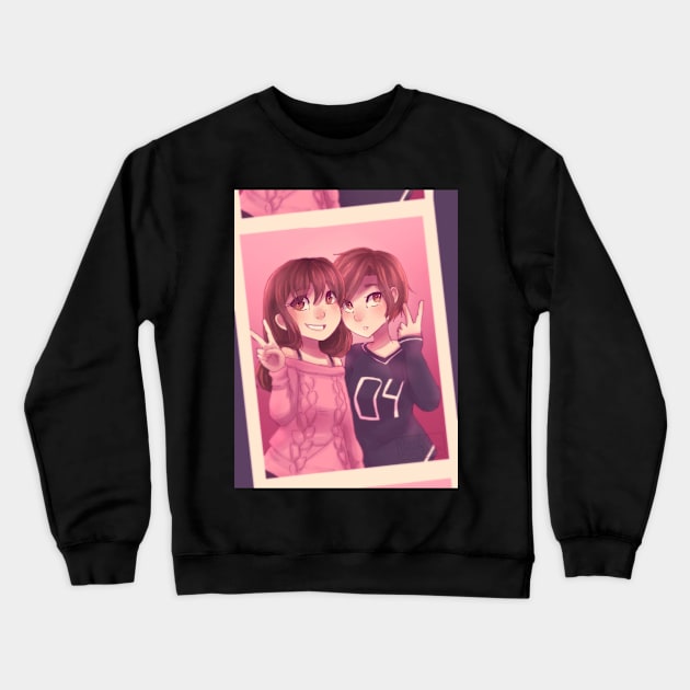 Jaehee and MC Crewneck Sweatshirt by Probablynotsam